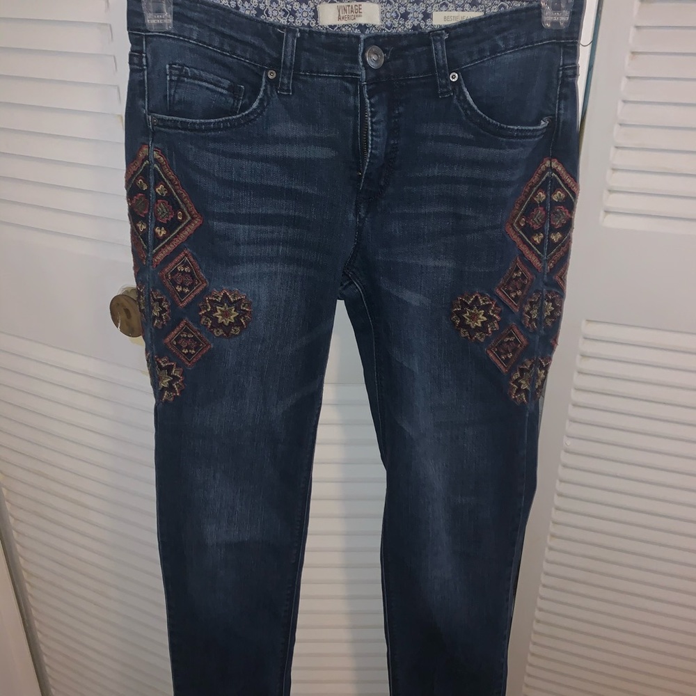 Vintage America unique style jeans